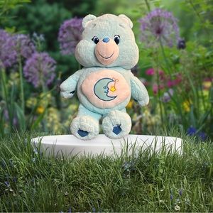 2014 Jumbo Bedtime Blue Care Bear 22”